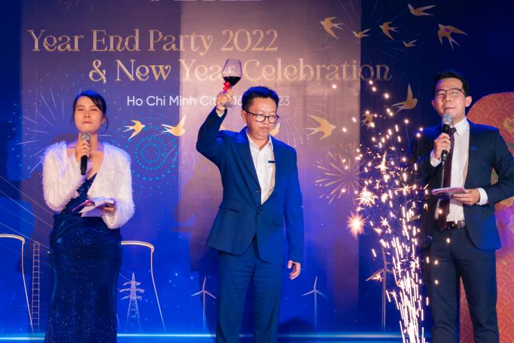 PECC2 TƯNG BỪNG TỔ CHỨC ĐÊM GALA TẤT NIÊN, KHÉP LẠI NĂM 2022 ĐẦY RỰC RỠ