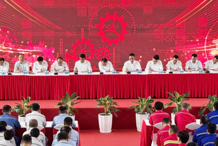 SÔI NỔI KHÍ THẾ LỄ PHÁT ĐỘNG ĐẠI TU TỔ MÁY SỐ 2 TẠI NHÀ MÁY NHIỆT ĐIỆN DUYÊN HẢI 2