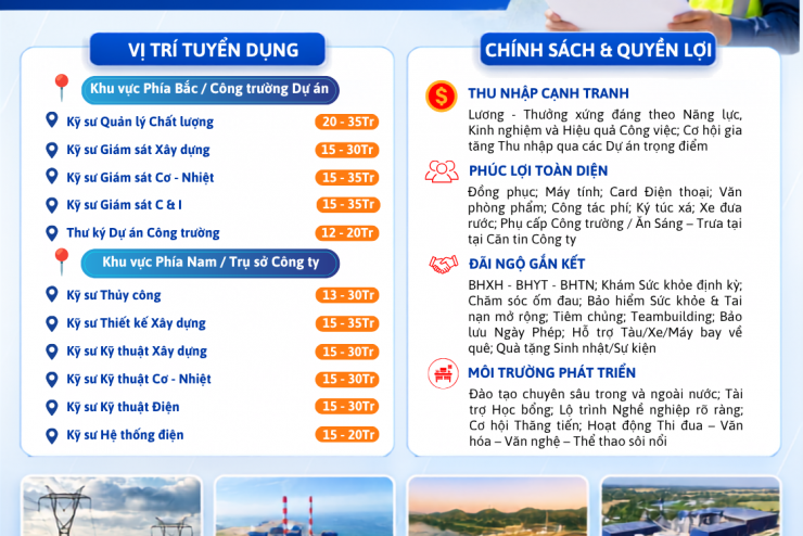 PECC2 TUYỂN DỤNG | NGÀNH NĂNG LƯỢNG ĐANG CHUYỂN DỊCH - BẠN ĐÃ SẴN SÀNG?