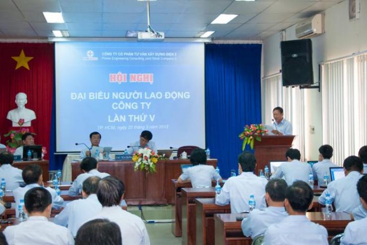 Hội nghị đại biểu Người lao động TV2 lần thứ V.