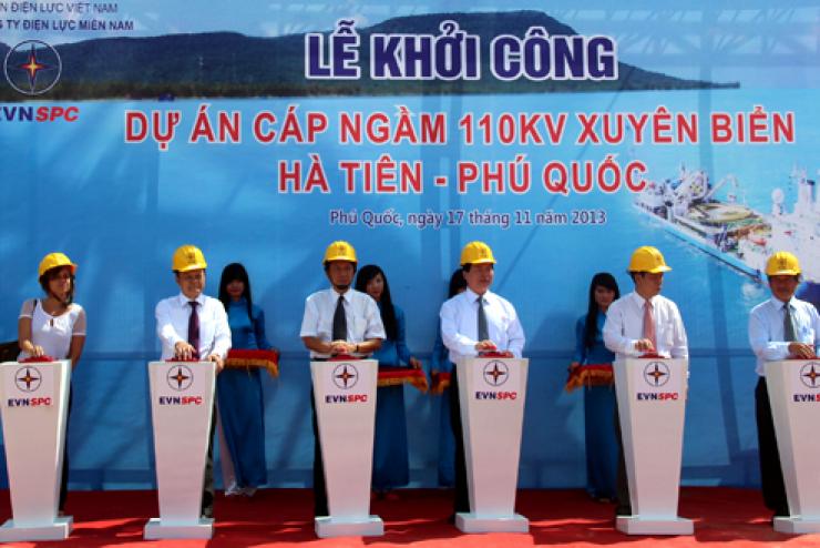 The Opening Ceremony of the longest submarine cable in Southeast Asia