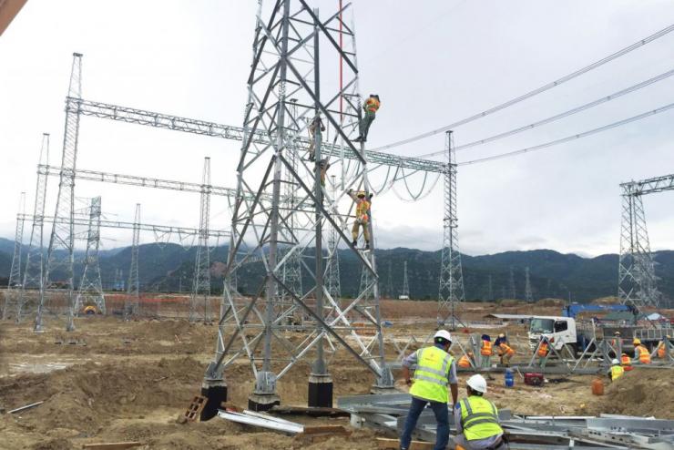 Trạm cắt AIS 500kV Nhà máy Nhiệt điện Vĩnh Tân 4 và Vĩnh Tân 4 Mở rộng đã hoàn thành giai đoạn 1